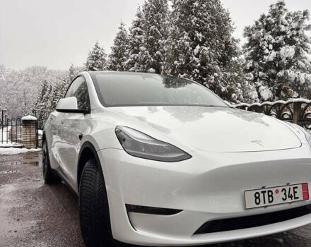 Белый Тесла Model Y, объемом двигателя 0 л и пробегом 16 тыс. км за 30999 $, фото 1 на Automoto.ua