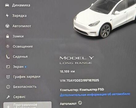 Белый Тесла Model Y, объемом двигателя 0 л и пробегом 18 тыс. км за 29000 $, фото 39 на Automoto.ua