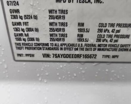 Белый Тесла Model Y, объемом двигателя 0 л и пробегом 19 тыс. км за 28800 $, фото 2 на Automoto.ua