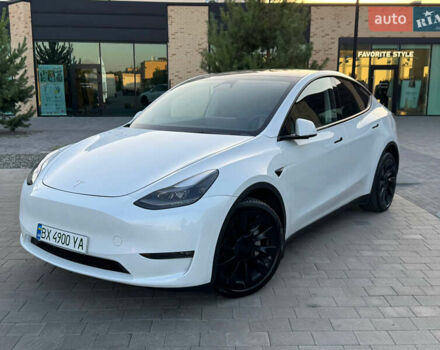 Білий Тесла Model Y, об'ємом двигуна 0 л та пробігом 61 тис. км за 30000 $, фото 1 на Automoto.ua