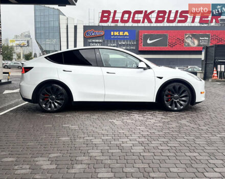 Білий Тесла Model Y, об'ємом двигуна 0 л та пробігом 7 тис. км за 35000 $, фото 3 на Automoto.ua