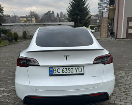 Білий Тесла Model Y, об'ємом двигуна 0 л та пробігом 8 тис. км за 34500 $, фото 5 на Automoto.ua