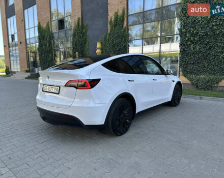 Белый Тесла Model Y, объемом двигателя 0 л и пробегом 5 тыс. км за 27900 $, фото 9 на Automoto.ua