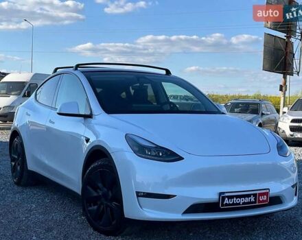 Белый Тесла Model Y, объемом двигателя 0 л и пробегом 34 тыс. км за 31440 $, фото 17 на Automoto.ua