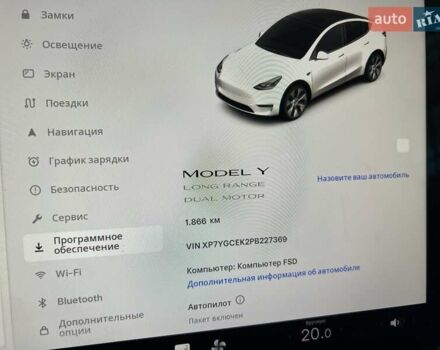 Белый Тесла Model Y, объемом двигателя 0 л и пробегом 2 тыс. км за 34500 $, фото 45 на Automoto.ua