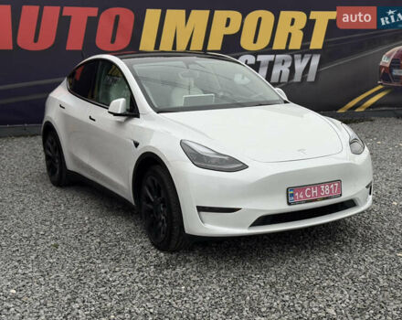 Белый Тесла Model Y, объемом двигателя 0 л и пробегом 23 тыс. км за 26500 $, фото 8 на Automoto.ua