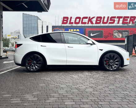Білий Тесла Model Y, об'ємом двигуна 0 л та пробігом 7 тис. км за 35000 $, фото 8 на Automoto.ua