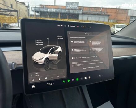 Белый Тесла Model Y, объемом двигателя 0 л и пробегом 25 тыс. км за 33290 $, фото 22 на Automoto.ua