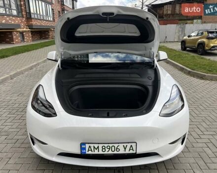 Белый Тесла Model Y, объемом двигателя 0 л и пробегом 2 тыс. км за 34500 $, фото 39 на Automoto.ua