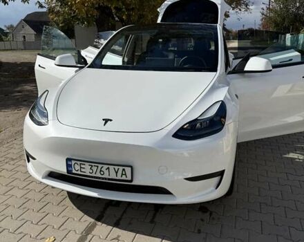 Белый Тесла Model Y, объемом двигателя 0 л и пробегом 25 тыс. км за 31500 $, фото 5 на Automoto.ua