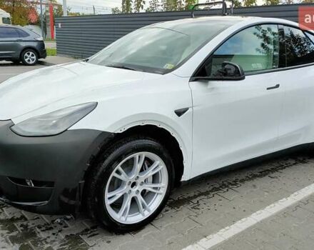 Белый Тесла Model Y, объемом двигателя 0 л и пробегом 7 тыс. км за 27500 $, фото 3 на Automoto.ua