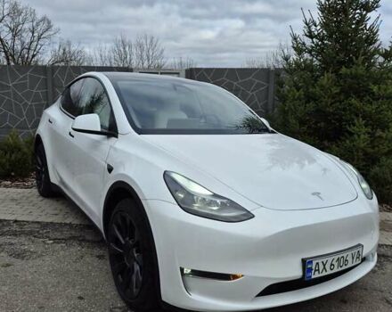 Білий Тесла Model Y, об'ємом двигуна 0 л та пробігом 8 тис. км за 30500 $, фото 3 на Automoto.ua