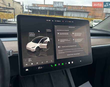 Белый Тесла Model Y, объемом двигателя 0 л и пробегом 25 тыс. км за 33290 $, фото 22 на Automoto.ua