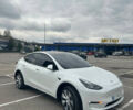Белый Тесла Model Y, объемом двигателя 0 л и пробегом 35 тыс. км за 29000 $, фото 1 на Automoto.ua