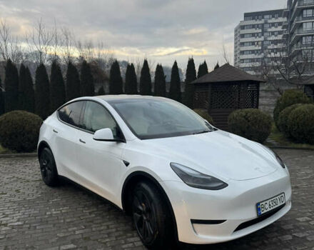 Білий Тесла Model Y, об'ємом двигуна 0 л та пробігом 8 тис. км за 34500 $, фото 8 на Automoto.ua