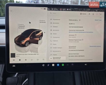 Білий Тесла Model Y, об'ємом двигуна 0 л та пробігом 26 тис. км за 25500 $, фото 11 на Automoto.ua