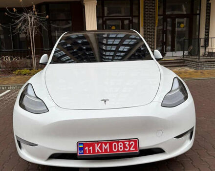 Белый Тесла Model Y, объемом двигателя 0 л и пробегом 17 тыс. км за 31300 $, фото 6 на Automoto.ua