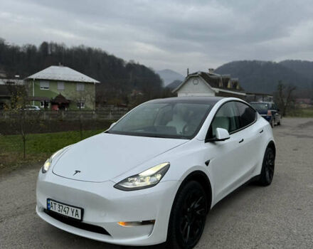 Белый Тесла Model Y, объемом двигателя 0 л и пробегом 23 тыс. км за 34000 $, фото 2 на Automoto.ua