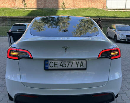 Белый Тесла Model Y, объемом двигателя 0 л и пробегом 5 тыс. км за 27900 $, фото 28 на Automoto.ua