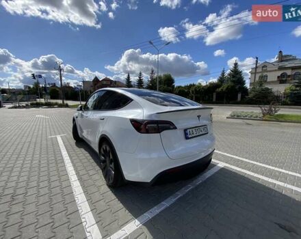 Белый Тесла Model Y, объемом двигателя 0 л и пробегом 11 тыс. км за 34800 $, фото 16 на Automoto.ua