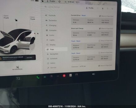 Белый Тесла Model Y, объемом двигателя 0 л и пробегом 4 тыс. км за 16650 $, фото 8 на Automoto.ua
