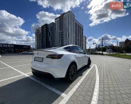 Белый Тесла Model Y, объемом двигателя 0 л и пробегом 11 тыс. км за 34800 $, фото 12 на Automoto.ua