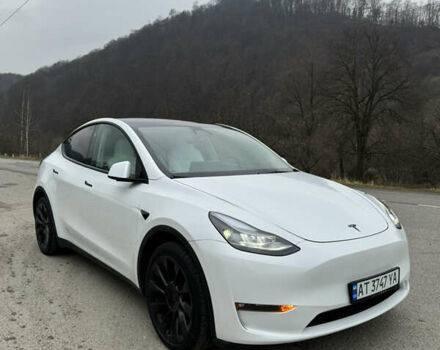 Белый Тесла Model Y, объемом двигателя 0 л и пробегом 23 тыс. км за 34000 $, фото 6 на Automoto.ua