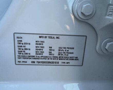 Белый Тесла Model Y, объемом двигателя 0 л и пробегом 8 тыс. км за 35000 $, фото 23 на Automoto.ua
