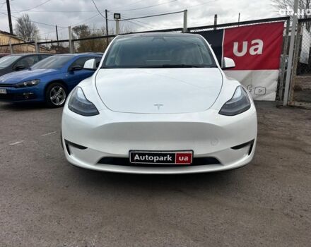 Белый Тесла Model Y, объемом двигателя 0 л и пробегом 25 тыс. км за 33290 $, фото 7 на Automoto.ua