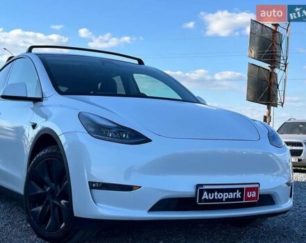 Белый Тесла Model Y, объемом двигателя 0 л и пробегом 34 тыс. км за 30890 $, фото 16 на Automoto.ua
