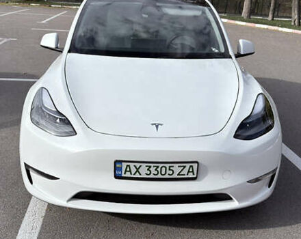 Белый Тесла Model Y, объемом двигателя 0 л и пробегом 18 тыс. км за 29000 $, фото 6 на Automoto.ua