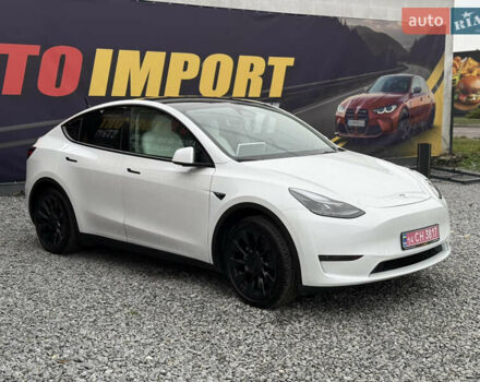 Белый Тесла Model Y, объемом двигателя 0 л и пробегом 23 тыс. км за 26500 $, фото 6 на Automoto.ua