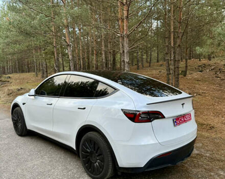 Белый Тесла Model Y, объемом двигателя 0 л и пробегом 4 тыс. км за 32700 $, фото 5 на Automoto.ua