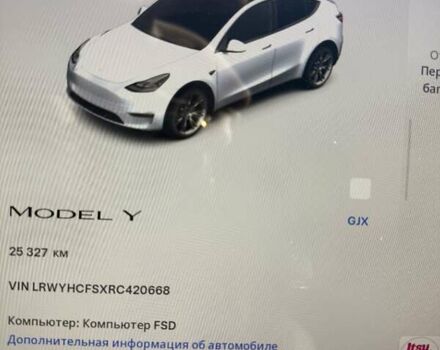 Белый Тесла Model Y, объемом двигателя 0 л и пробегом 25 тыс. км за 31500 $, фото 3 на Automoto.ua