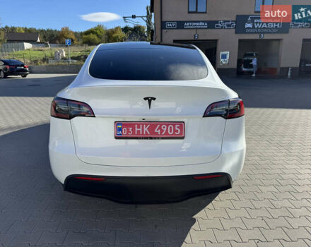 Белый Тесла Model Y, объемом двигателя 0 л и пробегом 26 тыс. км за 29900 $, фото 74 на Automoto.ua