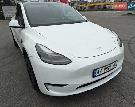 Белый Тесла Model Y, объемом двигателя 0 л и пробегом 18 тыс. км за 29000 $, фото 11 на Automoto.ua