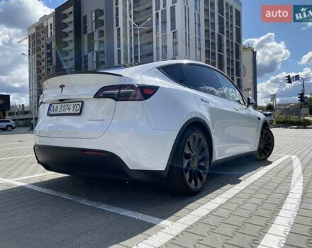 Белый Тесла Model Y, объемом двигателя 0 л и пробегом 11 тыс. км за 34800 $, фото 14 на Automoto.ua