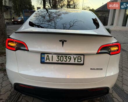 Белый Тесла Model Y, объемом двигателя 0 л и пробегом 17 тыс. км за 37500 $, фото 5 на Automoto.ua