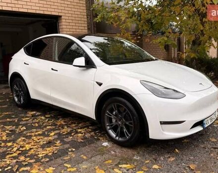 Белый Тесла Model Y, объемом двигателя 0 л и пробегом 20 тыс. км за 31500 $, фото 7 на Automoto.ua