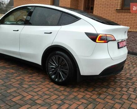 Белый Тесла Model Y, объемом двигателя 0 л и пробегом 8 тыс. км за 27300 $, фото 11 на Automoto.ua