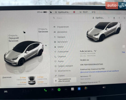 Белый Тесла Model Y, объемом двигателя 0 л и пробегом 10 тыс. км за 32000 $, фото 19 на Automoto.ua