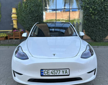 Белый Тесла Model Y, объемом двигателя 0 л и пробегом 5 тыс. км за 27900 $, фото 6 на Automoto.ua