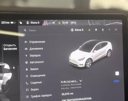 Белый Тесла Model Y, объемом двигателя 0 л и пробегом 32 тыс. км за 29500 $, фото 11 на Automoto.ua
