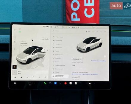 Белый Тесла Model Y, объемом двигателя 0 л и пробегом 1 тыс. км за 63216 $, фото 21 на Automoto.ua