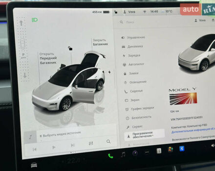 Белый Тесла Model Y, объемом двигателя 0 л и пробегом 1 тыс. км за 58999 $, фото 5 на Automoto.ua