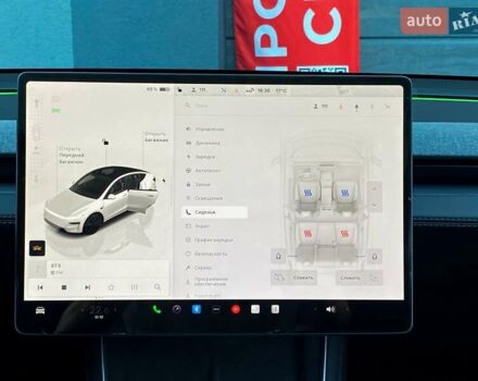 Белый Тесла Model Y, объемом двигателя 0 л и пробегом 1 тыс. км за 63216 $, фото 19 на Automoto.ua