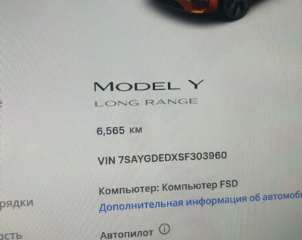 Белый Тесла Model Y, объемом двигателя 0 л и пробегом 6 тыс. км за 33999 $, фото 19 на Automoto.ua