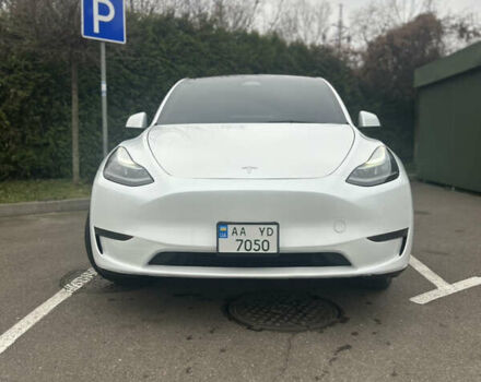 Белый Тесла Model Y, объемом двигателя 0 л и пробегом 6 тыс. км за 33999 $, фото 1 на Automoto.ua