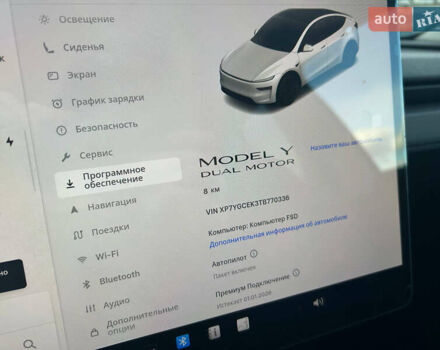 Белый Тесла Model Y, объемом двигателя 0 л и пробегом 1 тыс. км за 63500 $, фото 10 на Automoto.ua