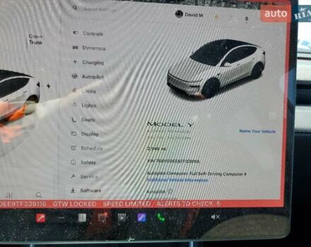 Белый Тесла Model Y, объемом двигателя 0 л и пробегом 5 тыс. км за 16000 $, фото 8 на Automoto.ua
